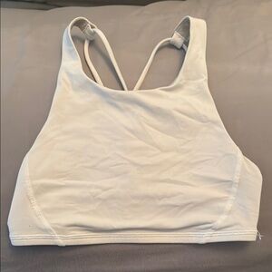 Lululemon White Sports Bra size 0